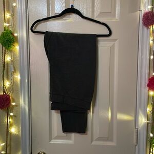 Philosophy Solid Grey Leggings 2X